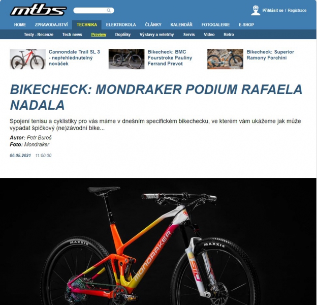 Bikecheck: Mondraker Podium (2021) Rafaela Nadala